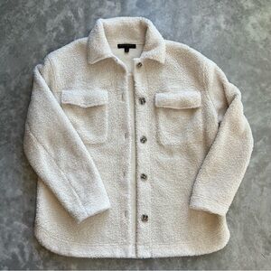 Banana Republic Teddy Shirt Jacket